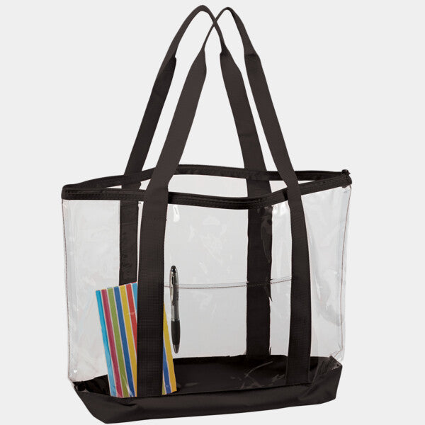 LARGE CLEAR TOTE