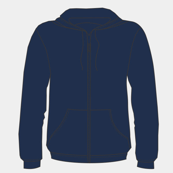 PREMIUM FLEECE FULL-ZIP HOODED SWEATSHIRT