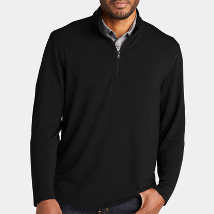 MICROTERRY 1/4 ZIP PULLOVER