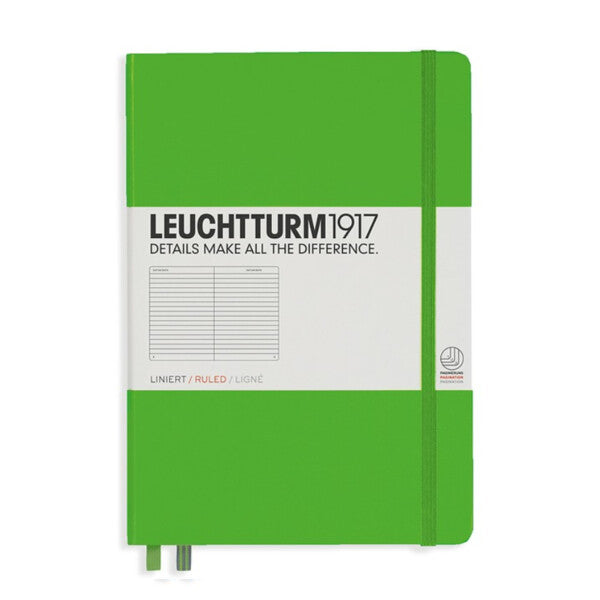 LEUCHTTURM1917 NOTEBOOK MEDIUM (A5) LINED, HARDCOVER