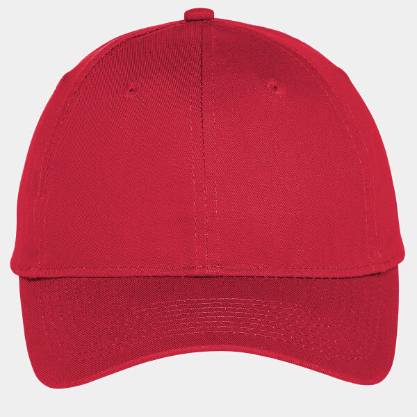 SIX PANEL UNSTRUCTURED TWILL CAP