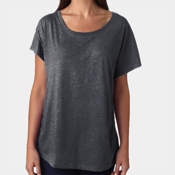 LADIES' TRIBLEND DOLMAN T-SHIRT