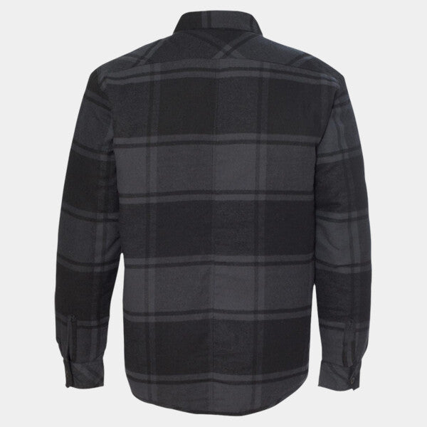 ADULT QUILTED FLANNEL JACKET