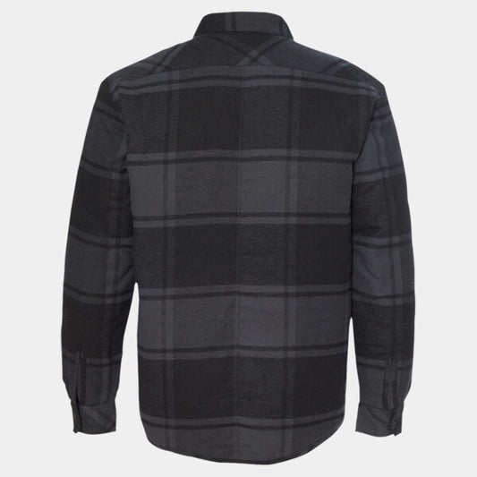 ADULT QUILTED FLANNEL JACKET