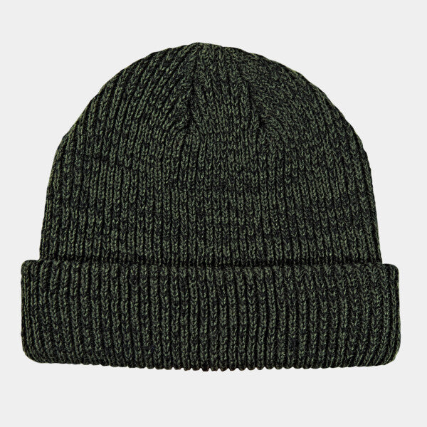RIBBED MARLED BEANIE
