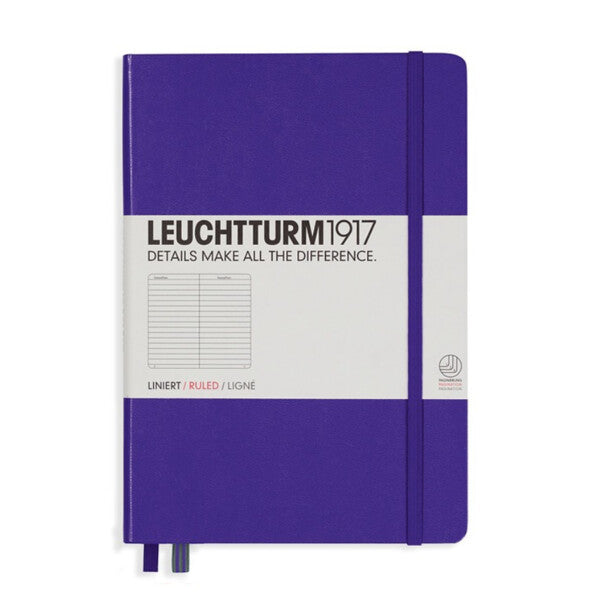 LEUCHTTURM1917 NOTEBOOK MEDIUM (A5) LINED, HARDCOVER