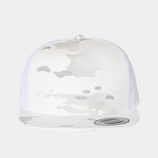 FLAT BILL TRUCKER CAP