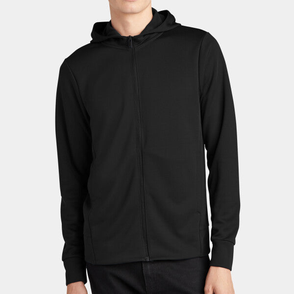 DOUBLE KNIT FULL ZIP HOODIE