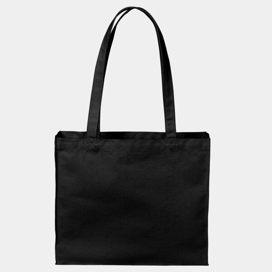 COTTON CANVAS SHOPPER TOTE