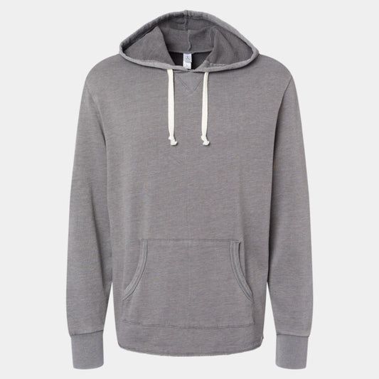 SCHOOL YARD MINERAL WASH FRENCH TERRY HOODED SWEATSHIRT