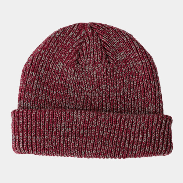 RIBBED MARLED BEANIE
