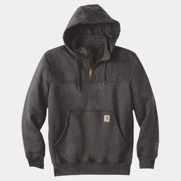 RAIN DEFENDER ® PAXTON HEAVYWEIGHT HOODED ZIP MOCK SWEATSHIRT