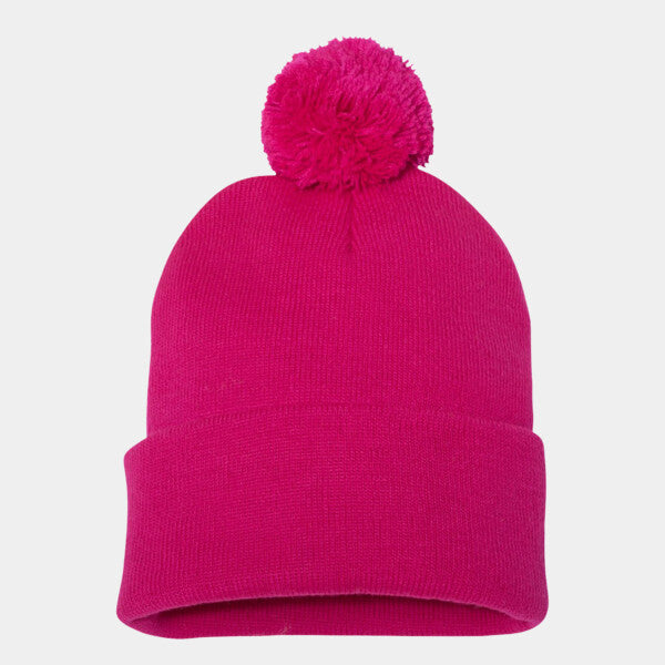 POM-POM 12" KNIT BEANIE