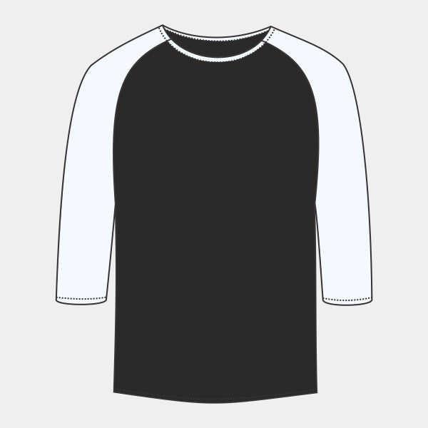 TULTEX 245Y - YOUTH RAGLAN TEE