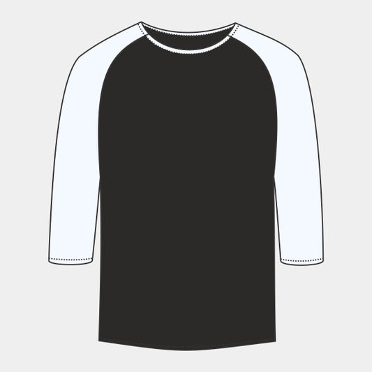 TULTEX 245Y - YOUTH RAGLAN TEE