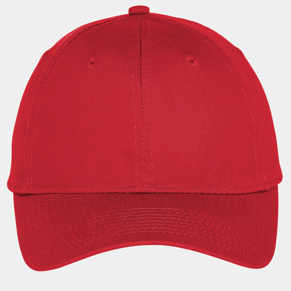 SIX PANEL UNSTRUCTURED TWILL CAP