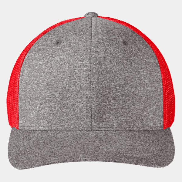 FLEXFIT ® MELANGE MESH BACK TRUCKER CAP
