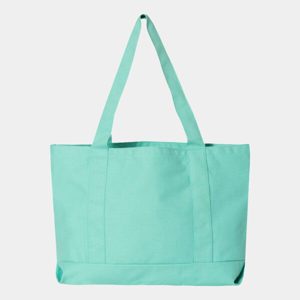 SEASIDE COTTON PIGMENT DYED RESORT TOTE