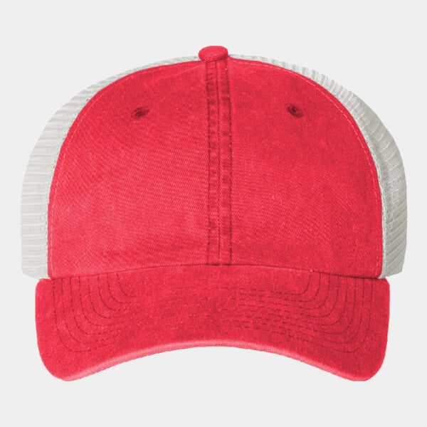 PIGMENT-DYED TRUCKER CAP