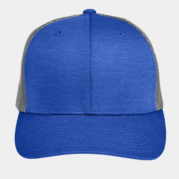BY YUPOONG® ADULT ZONE SONIC HEATHER TRUCKER CAP