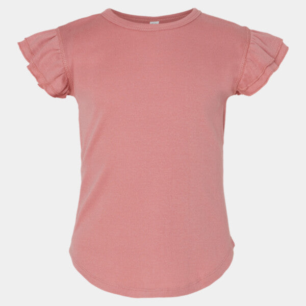 TODDLER FLUTTER SLEEVE TEE