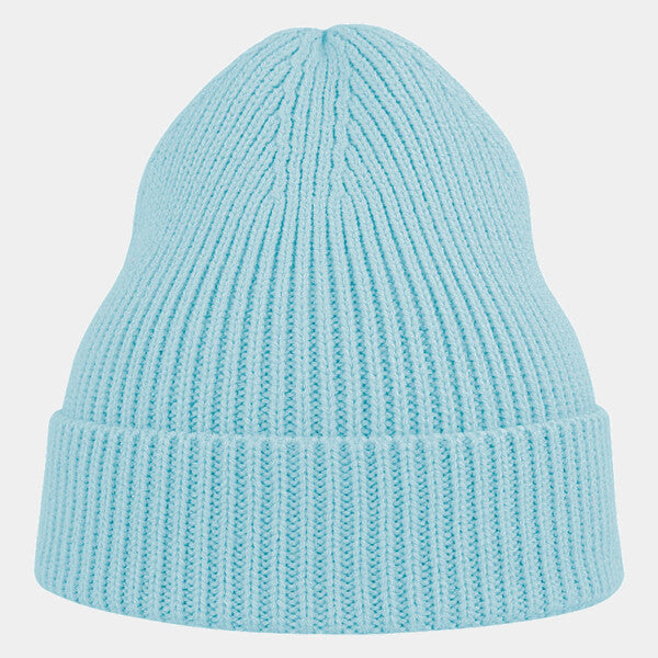 SUSTAINABLE FINE RIB CUFFED BEANIE